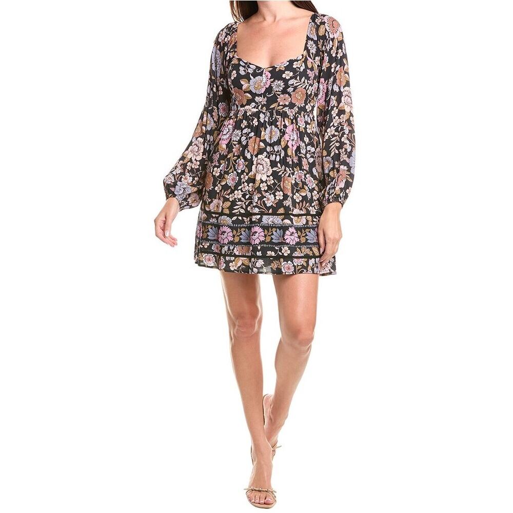Saltwater Luxe Mini Dress Floral Boho - Picture 11 of 11